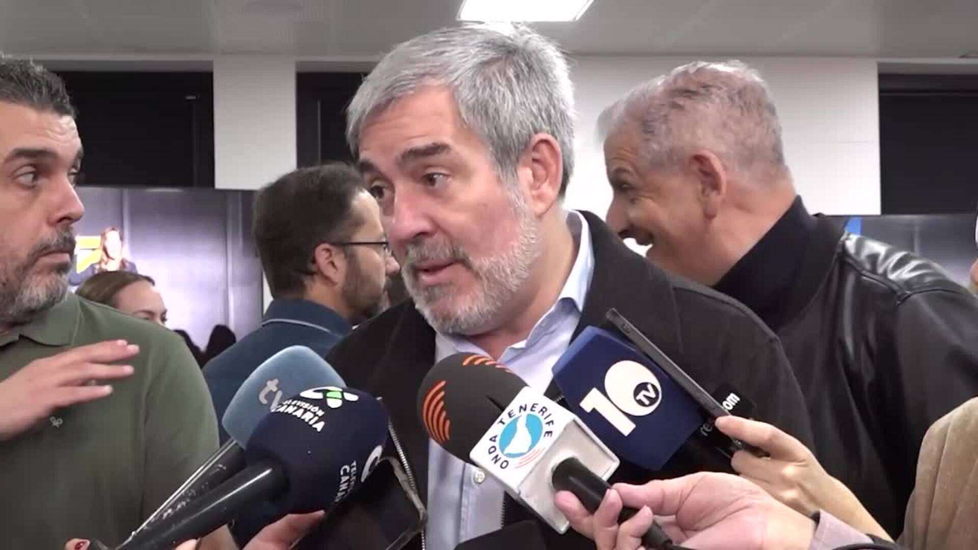 Clavijo valora una investigación de la Diputada del Común por arrojar 