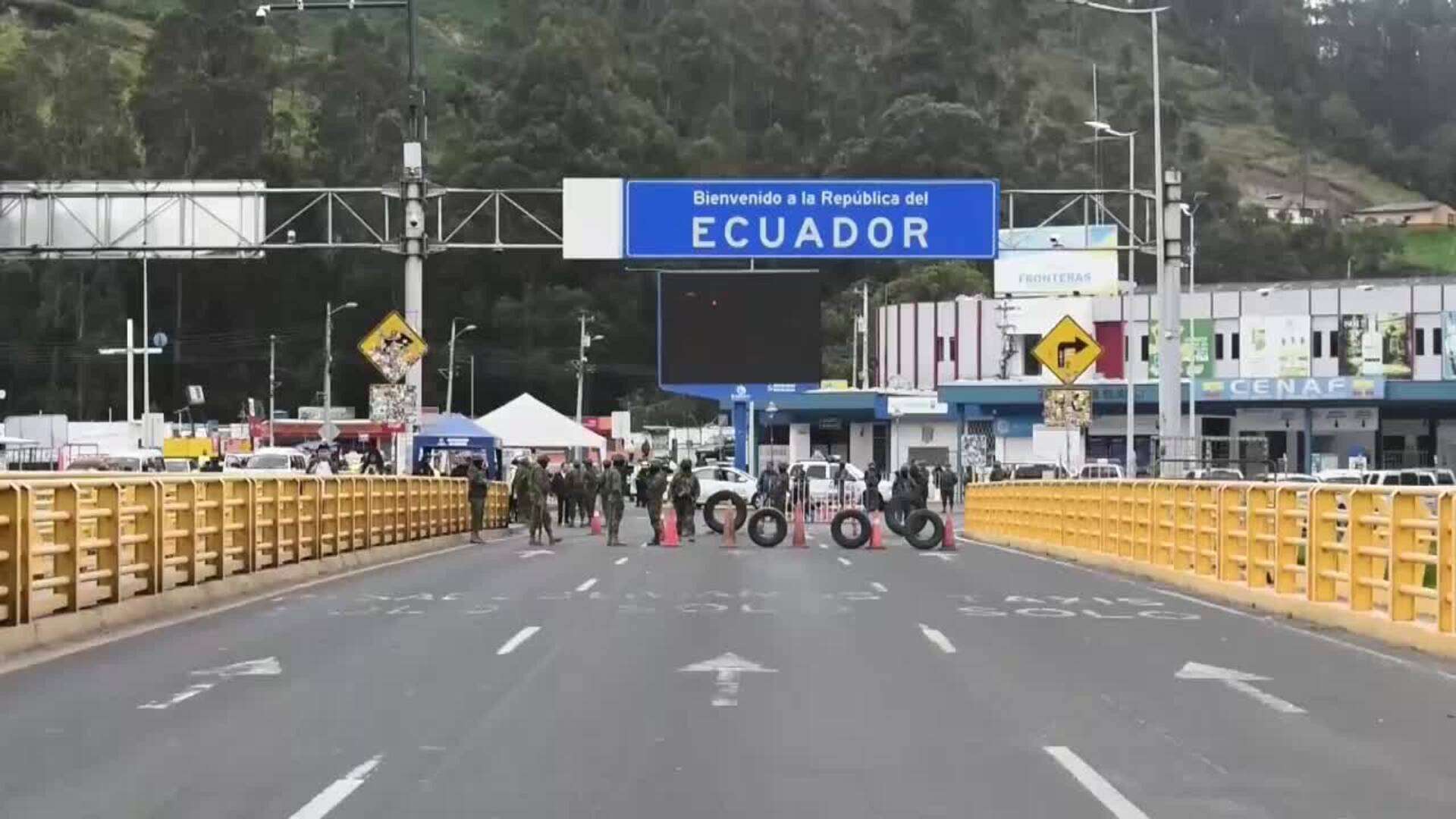 Ecuador cierra sus fronteras con Colombia y Perú para celebrar las elecciones generales