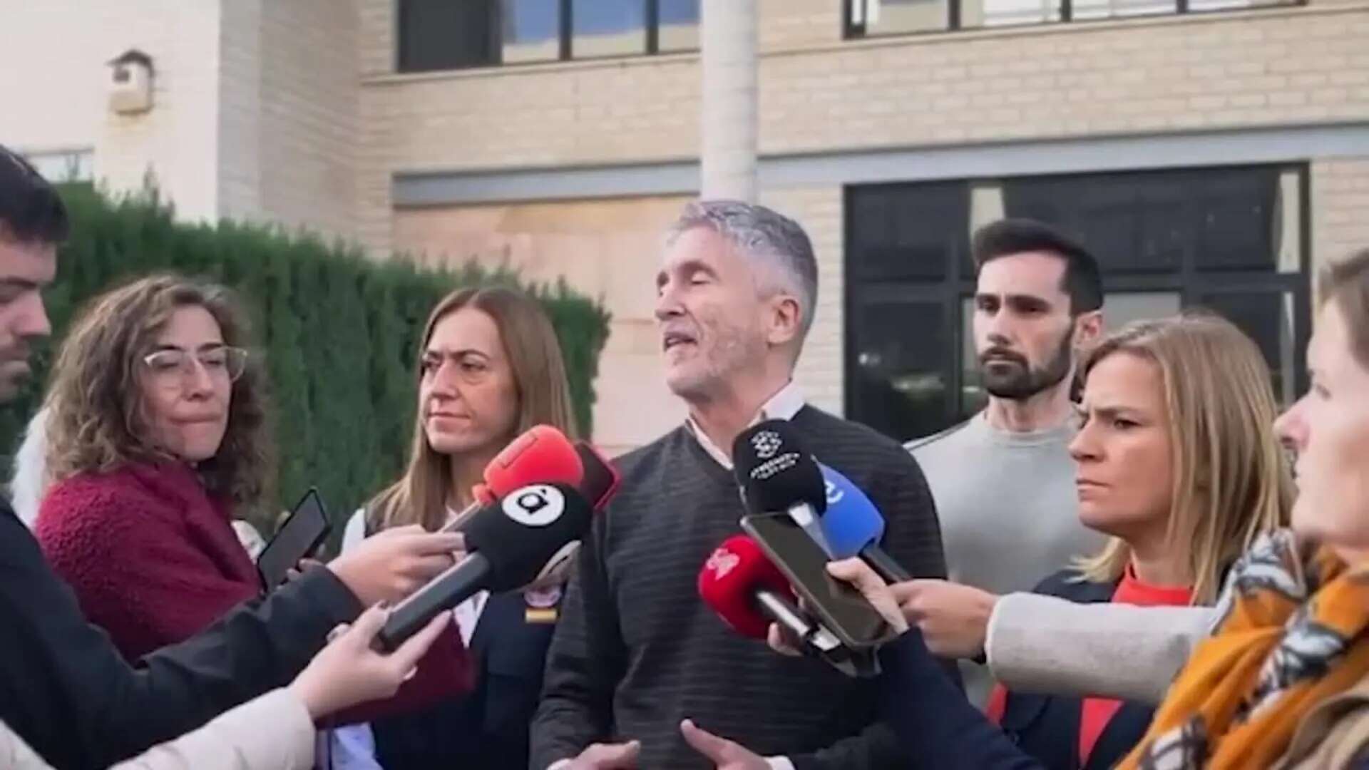 Marlaska niega que el PSOE o el Gobierno estén 