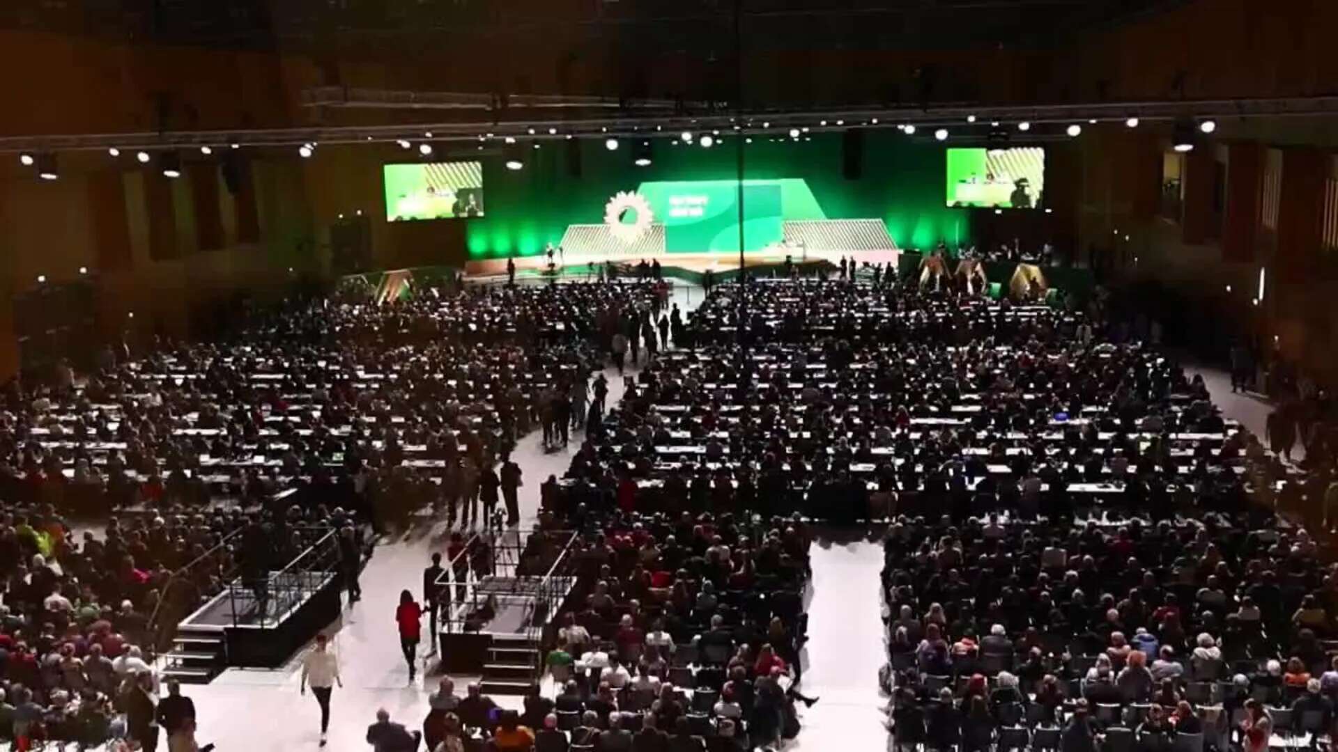 El Partido Verde celebra su 50ª Conferencia Federal Anual de Delegados en Wiesbaden