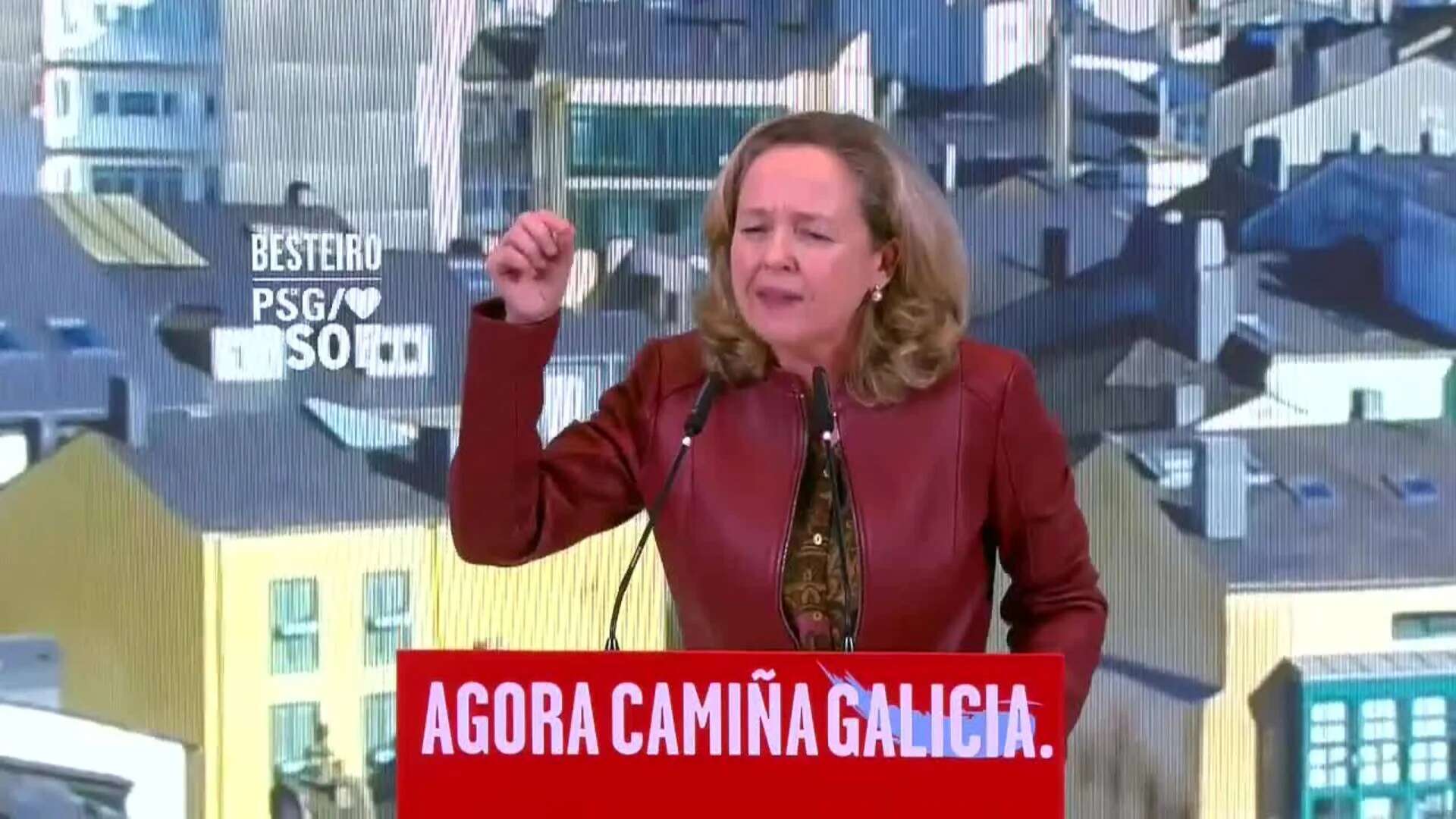 Calviño aboga por un nuevo gobierno en Galicia 
