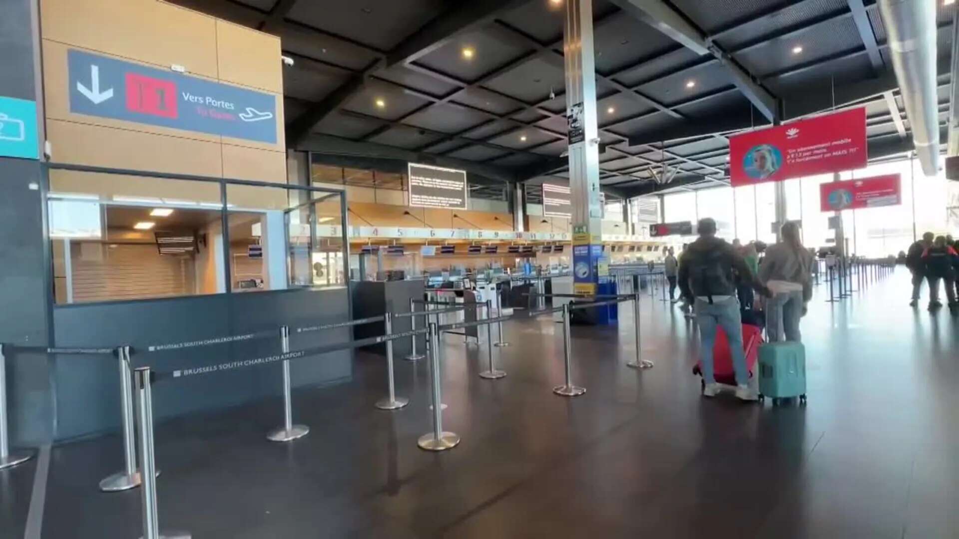 Anulados los vuelos en el aeropuerto belga de Charleroi por una huelga de 24 horas