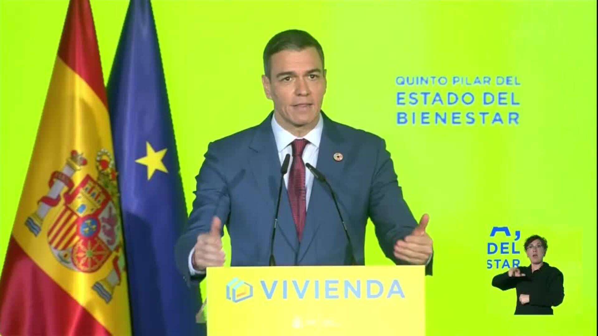 Sánchez acusa al PP de querer volver al modelo 