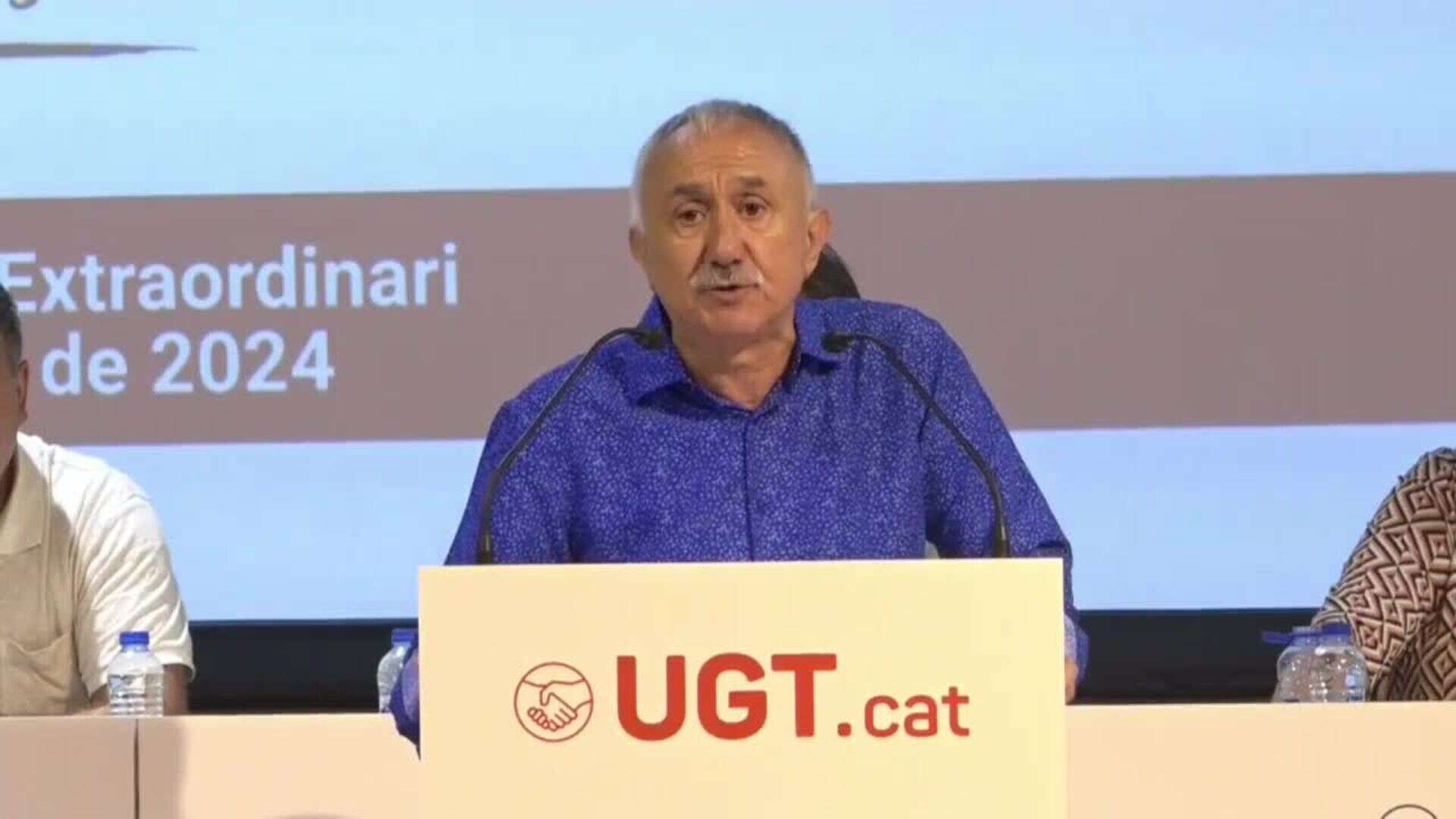 Pepe Álvarez optará a un tercer mandato al frente de la UGT, que liderará hasta 2028