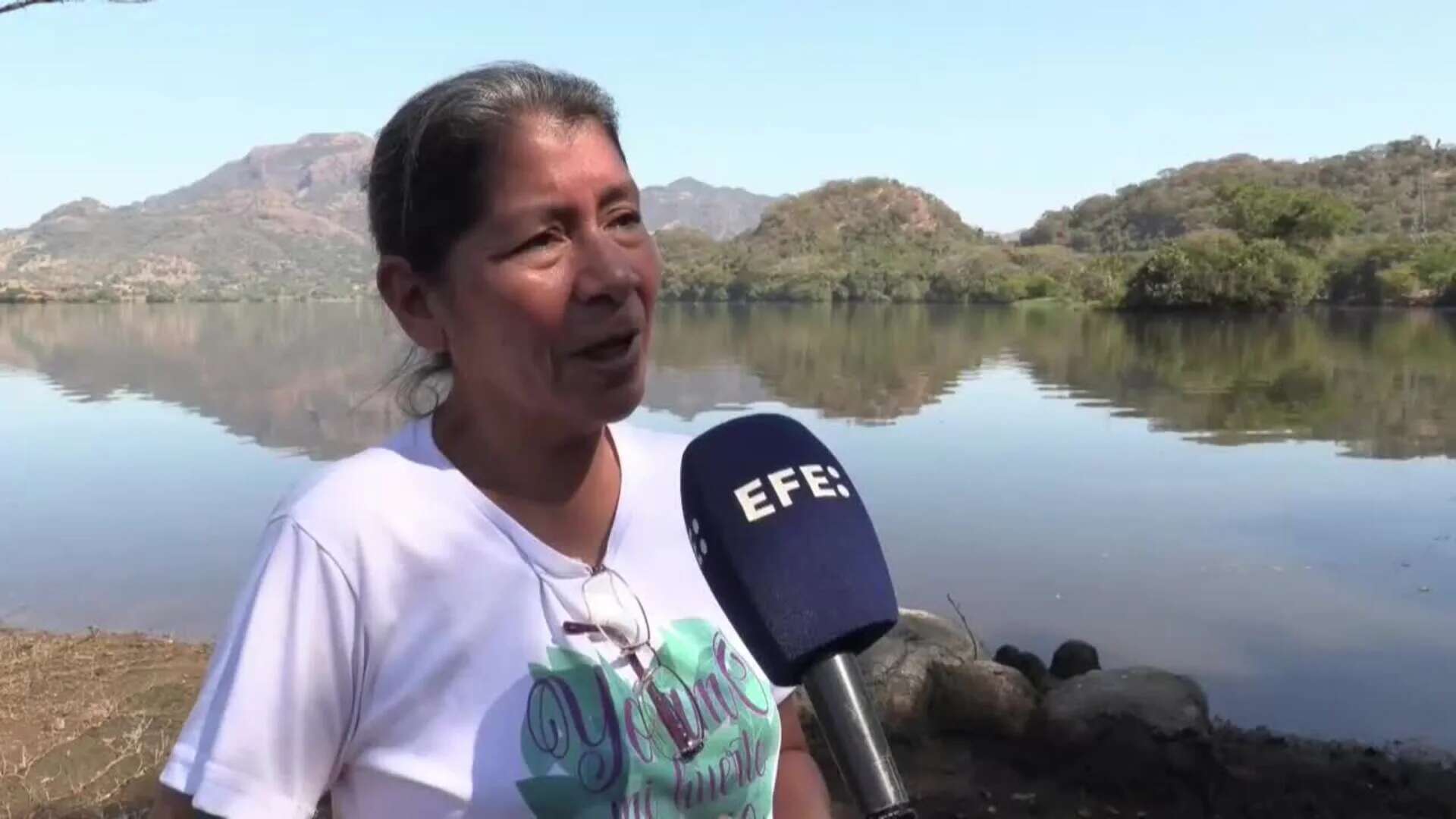 Salvadoreños piden proteger al Río Lempa, el más largo de Centroamérica, de la explotación minera