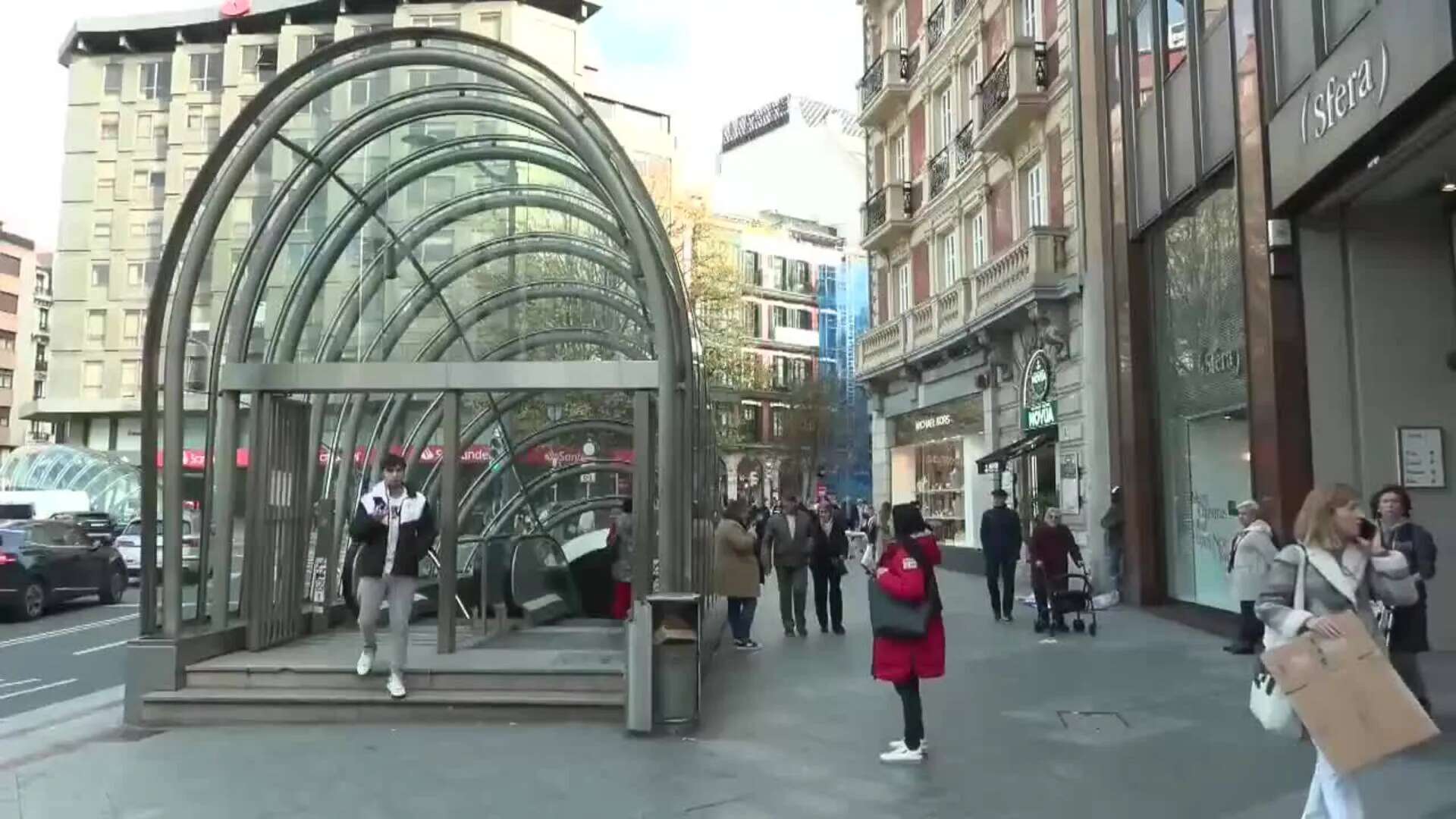 Cielos nubosos y ligero a moderado ascenso de las temperaturas en Bilbao