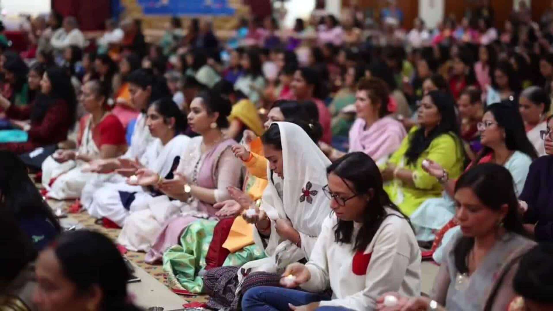 El Tempo Neasden de Londres acoge las celebraciones de Diwali