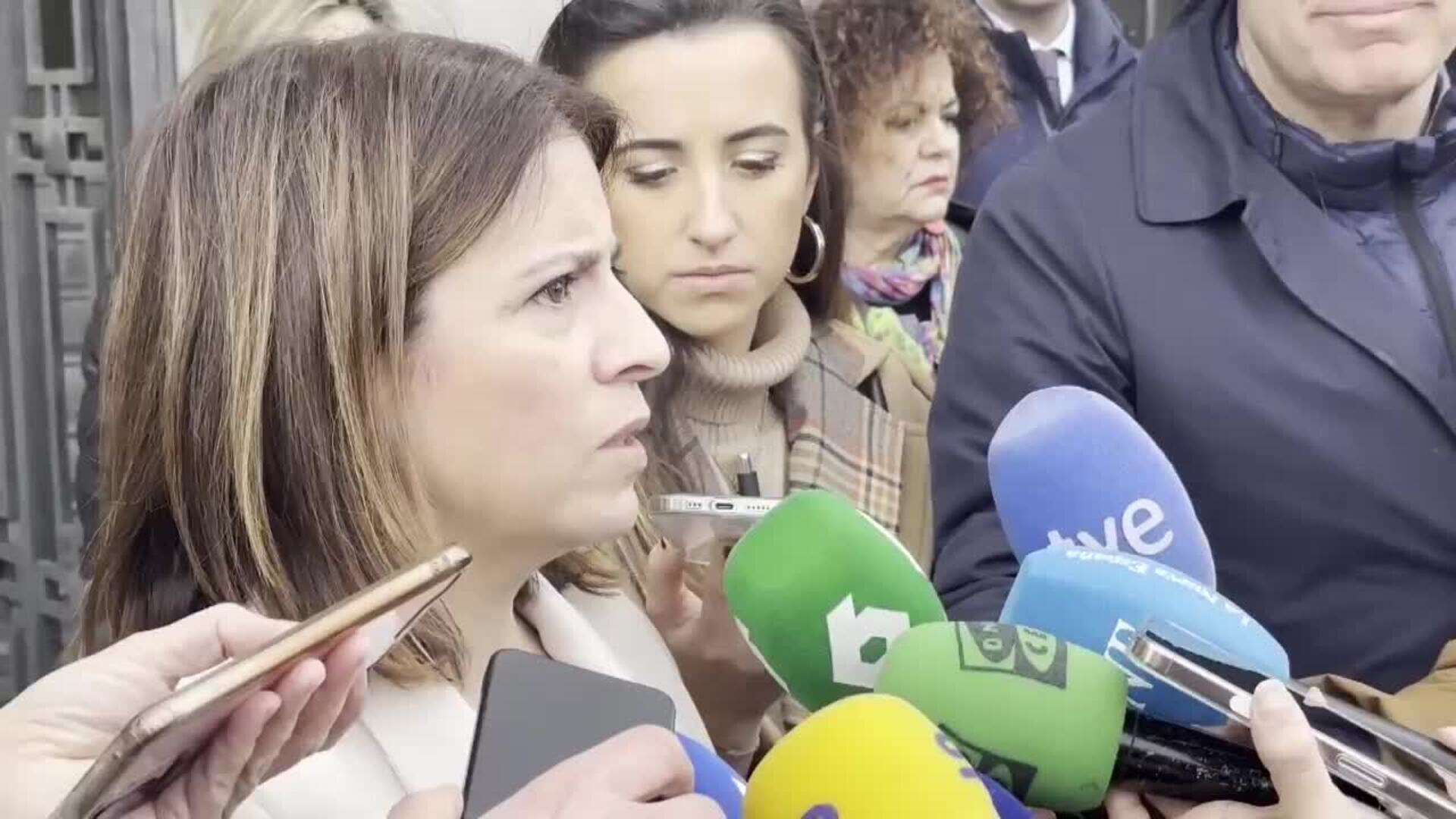 Lastra celebra la rectificación de Canteli y pide a PP reflexionar sobre el tonteo con Vox