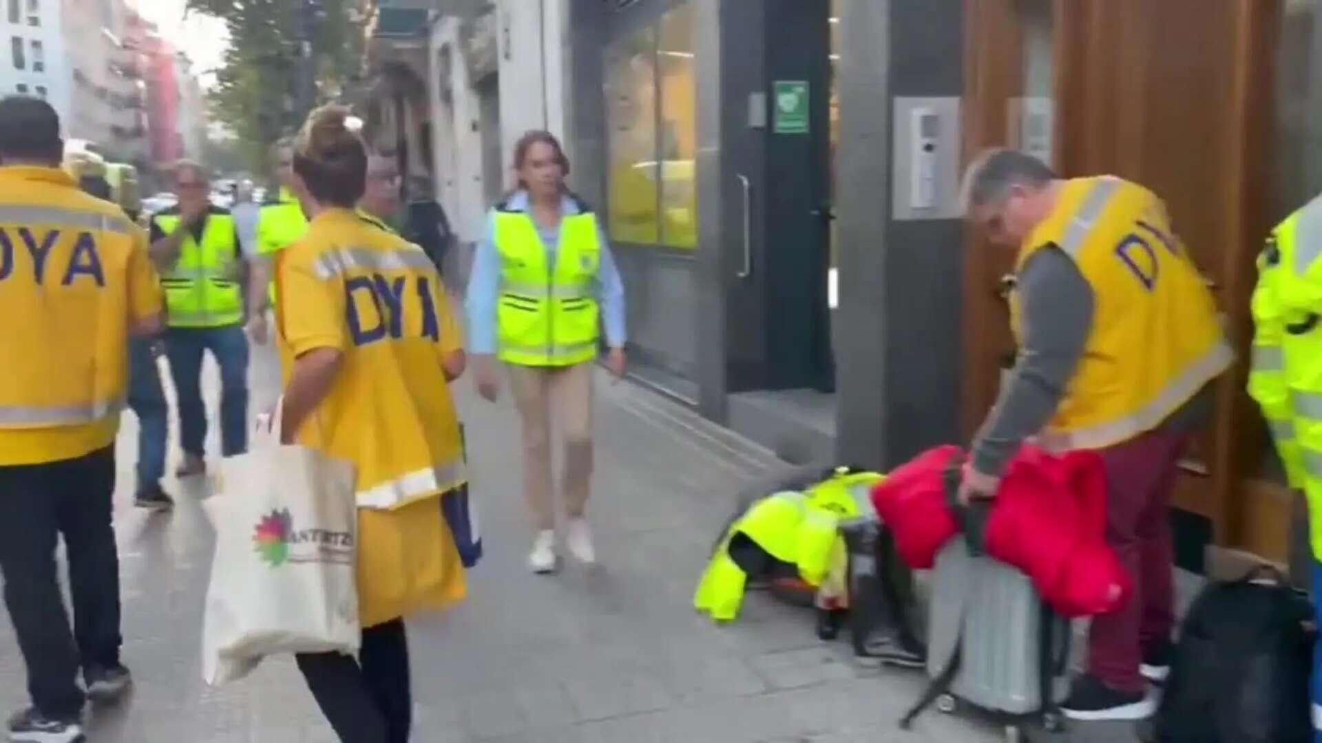 Un nuevo equipo de la Asociación de Ayuda en Carretera DYA de Vizcaya parte hacia Valencia