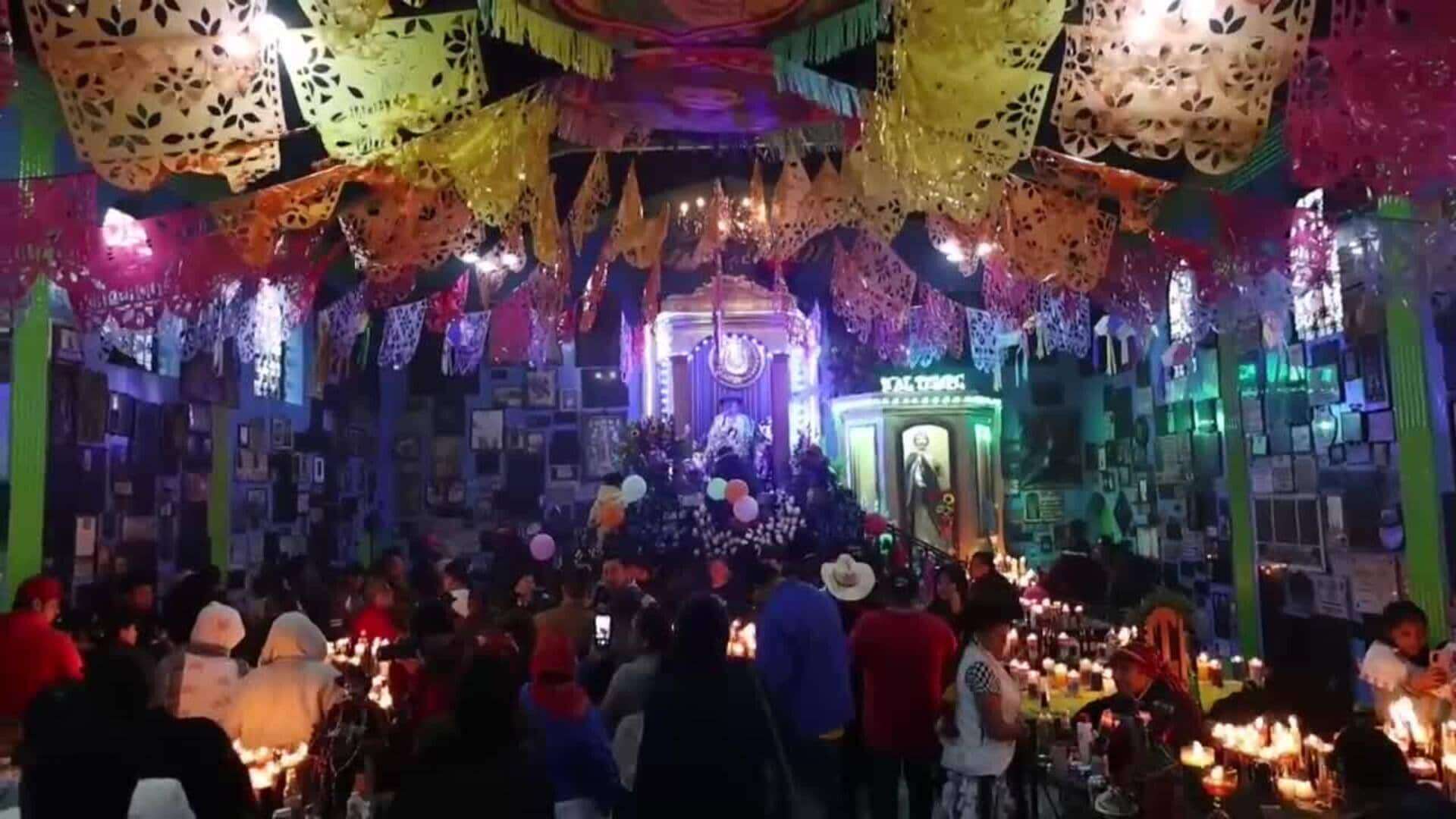 Cientos de guatemaltecos festejan al santo pagano “de las causas perdidas”