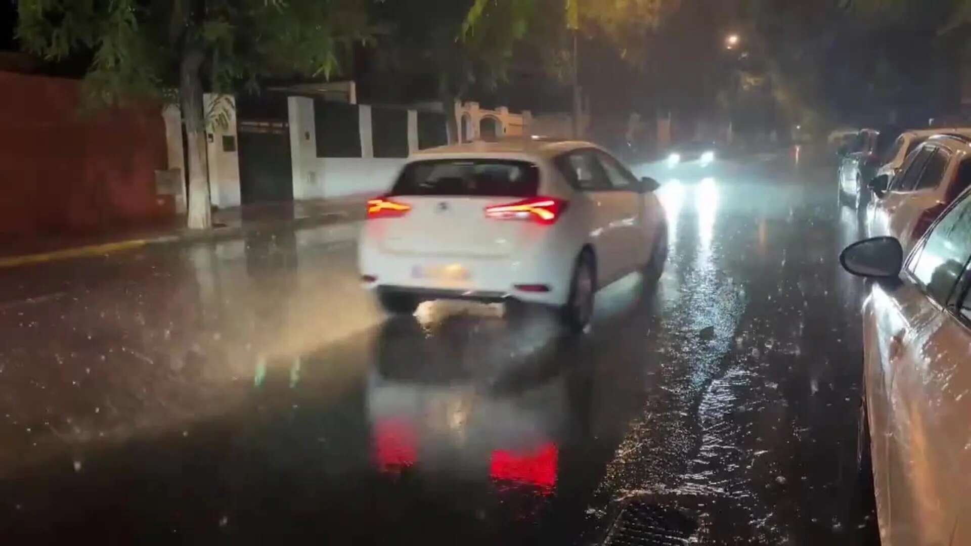 Comienza a llover en Sevilla, donde hoy podrían caer más de 100 litros