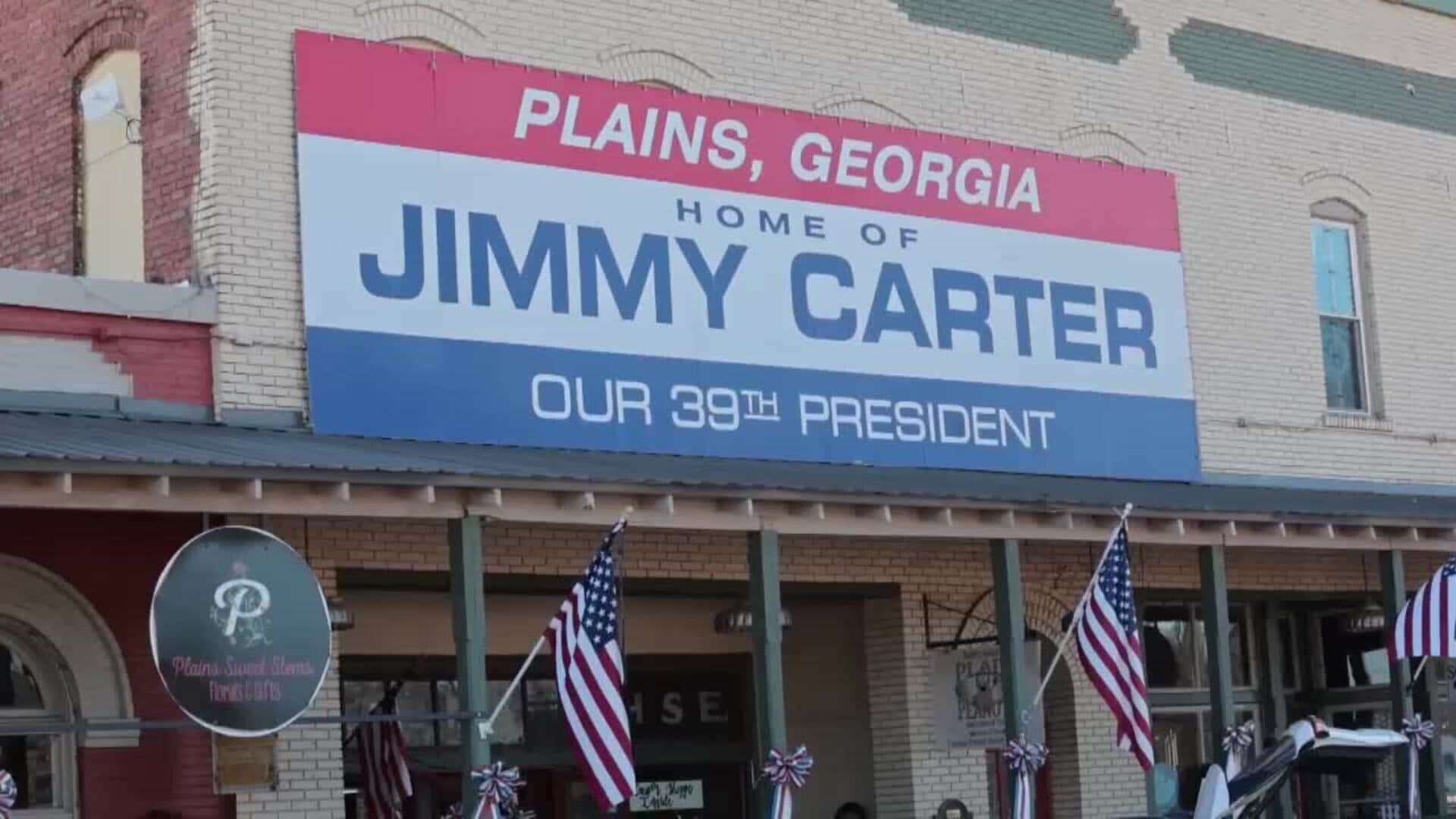 Último adiós al expresidente Carter desde su ciudad natal