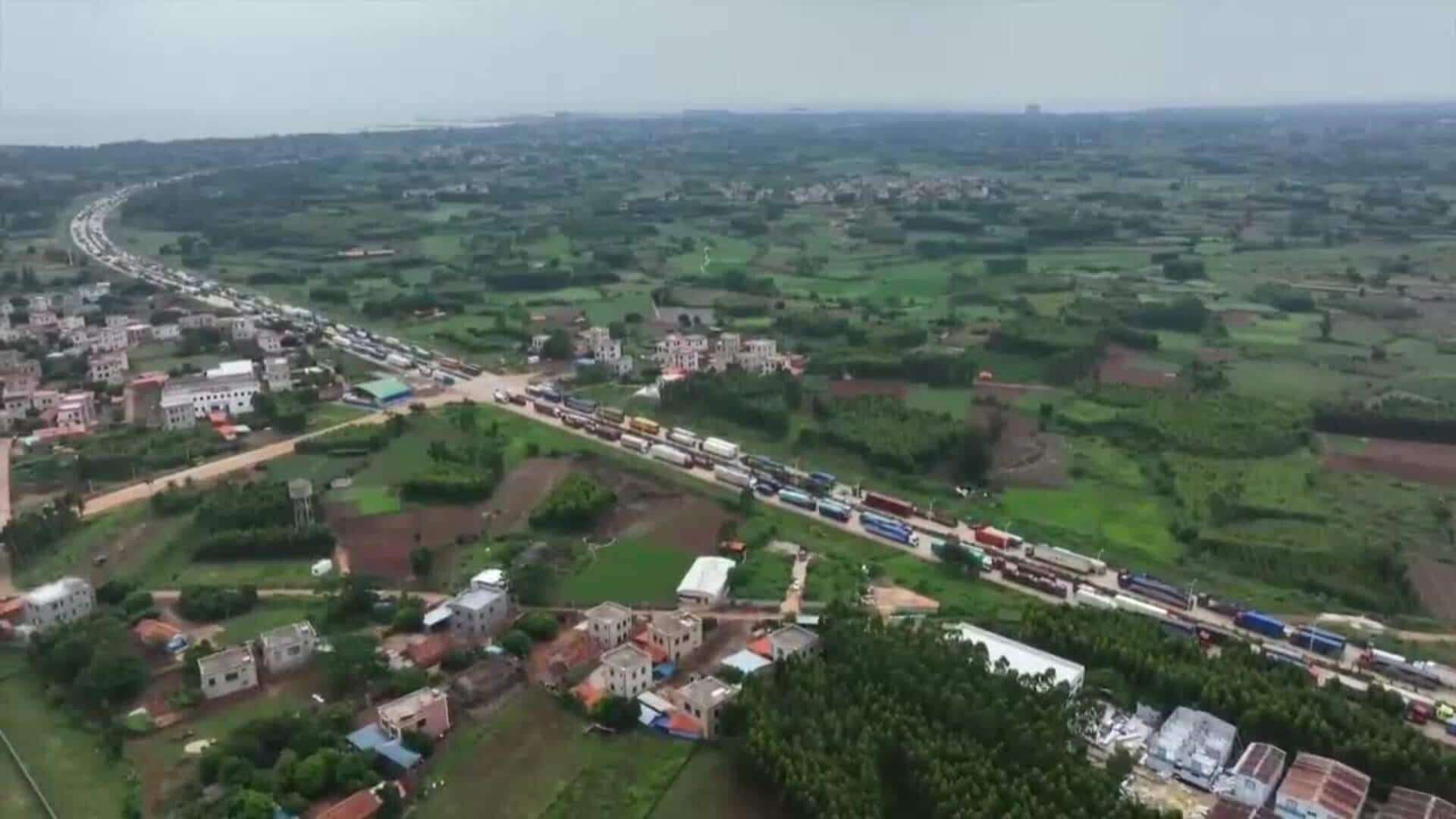 El tifón Yagi toca tierra en la provincia insular de Hainan, en el sur de China