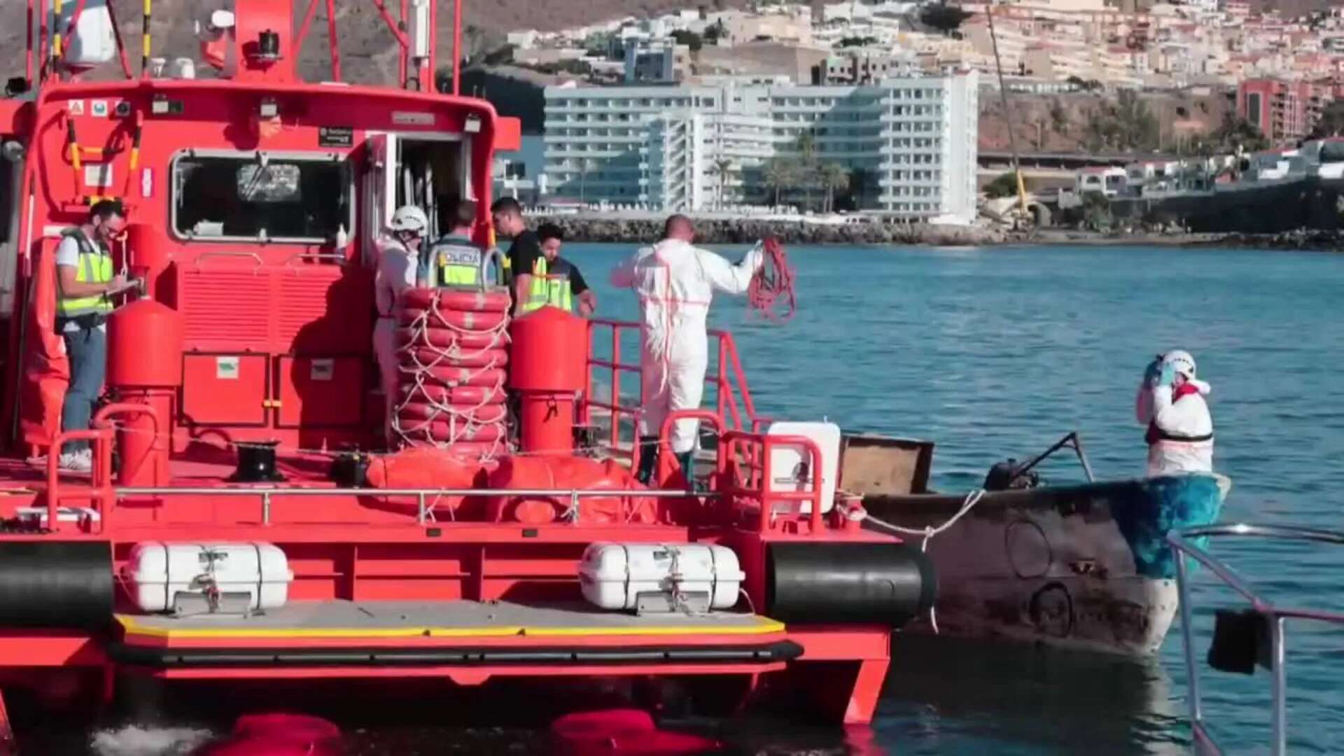 Salvamento rescata a 54 migrantes en Gran Canaria