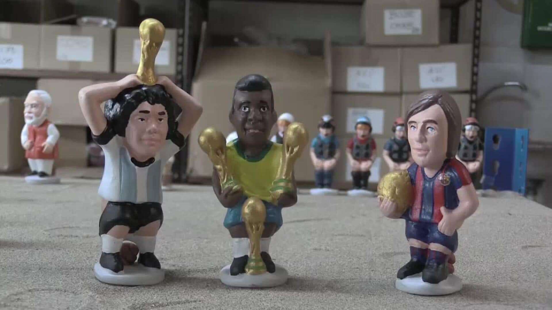 El dúo Lamine Yamal-Olmo, el tridente madridista y los Williams, caganers más destacados