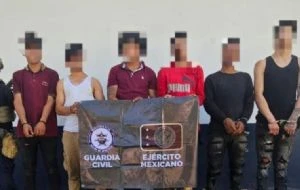 Detienen a seis venezolanos con armas y equipo táctico en Buenavista, Michoacán
