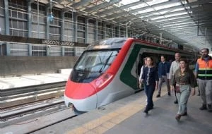 Sheinbaum anuncia que el Tren El Insurgente podrá ser usado por la población en 2026
