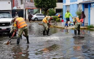 Lluvias en CDMX rompen récord con 34 millones de metros cúbicos de agua