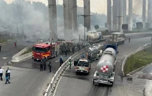 Anuncian segundo apoyo económico para víctimas de la explosión de pipa en Iztapalapa