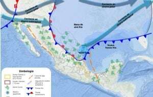 Llega el frente frío 26; lluvias fuertes e intensas este jueves en los siguientes estados