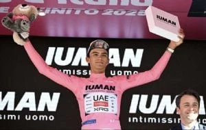 Ha sido increíble y difícil de realizar: Isaac del Toro tras conseguir liderato del Giro de Italia
