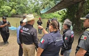 Hallan cinco cadáveres torturados y maniatados en río de la frontera con Guatemala