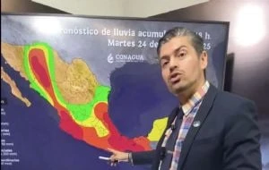 Continúa el martes el temporal de lluvias intensas: estas serán las entidades más afectadas