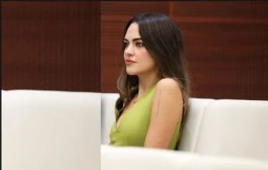 Andrea Chávez no descarta buscar la presidencia del Senado