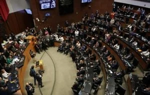 Ministros de la nueva Corte toman protesta en el Senado
