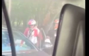 Graban asalto a conductor en Constituyentes y Circuito Interior (Video)