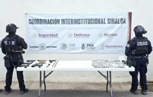 Aseguran armas y drogas tras disturbio en penal de Culiacán