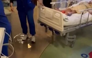 Escurren aguas negras del techo del Hospital Civil de Oaxaca (Video)