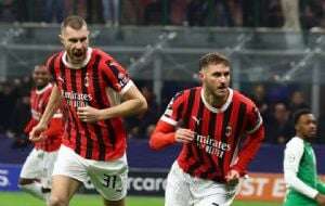 Santiago Gimenez anotó gol a los 36 segundos con el Milán ante el Feyenoord (Video)