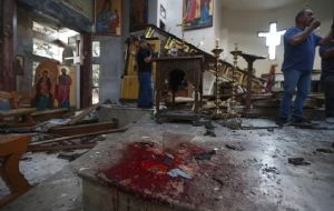 Al menos 13 cristianos mueren en un atentado contra una iglesia en Damasco