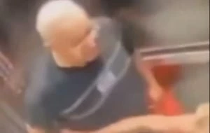 #LordElevador: Captan golpiza de un sujeto a una mujer dentro de un ascensor en Cuajimalpa