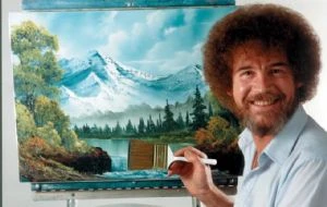 Subastarán pinturas de Bob Ross para apoyar la televisión pública tras recortes de fondos federales