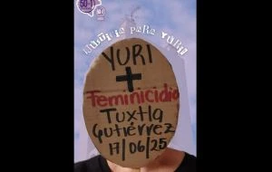 Golpean y queman con gasolina a Yuri Cristell, de 31 años, en Tuxtla Gutiérrez