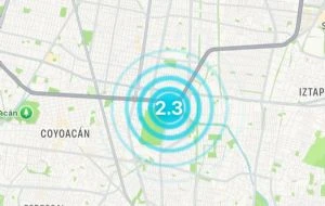 Se registra microsismo de 2.3 con epicentro en Coyoacán