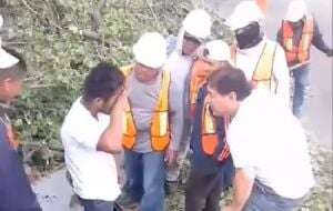 Hombre vive, por dos años, en un registro subterráneo de la CFE, en la Autopista Puebla-México