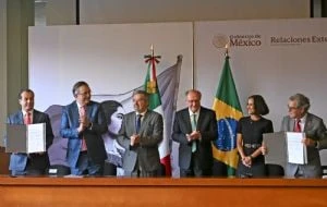 México y Brasil estrechan alianza en medio de tensiones comerciales con EU