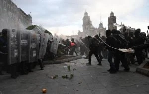 Canaco reporta pérdidas por más de 16 mdp tras violencia en la marcha del 2 de octubre