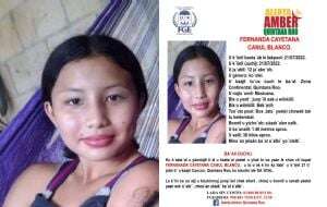 Desesperada por hallar a su hija desaparecida, madre traduce al maya la Alerta Amber