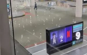 Suspenden operaciones en el AICM y activan alerta púrpura en Cuauhtémoc por lluvias fuertes (Video)