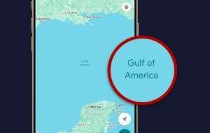 Google Maps actualiza el nombre de Golfo de México a Golfo de América