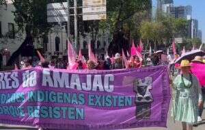 Despliegan a mil 200 mujeres policías y 200 observadores para la marcha del 8M (Video)