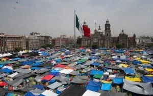 CNTE anuncia una megamarcha en la CDMX y analizará un nuevo plantón en el Zócalo