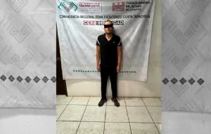 Detienen a presunto feminicida en Chiapas; asesinó en habitación de hotel a su pareja sentimental