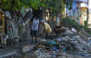 Suman 78 muertos por lluvias y 23 siguen desaparecidos: Sheinbaum