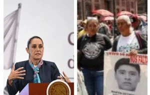 Sheinbaum se reúne con padres de Ayotzinapa: “se están realizando investigaciones de análisis”