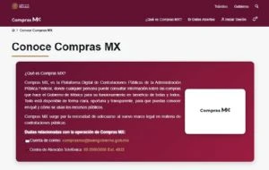 Ya está en línea Compras MX, el nuevo portal de contrataciones públicas que sustituye a Compranet